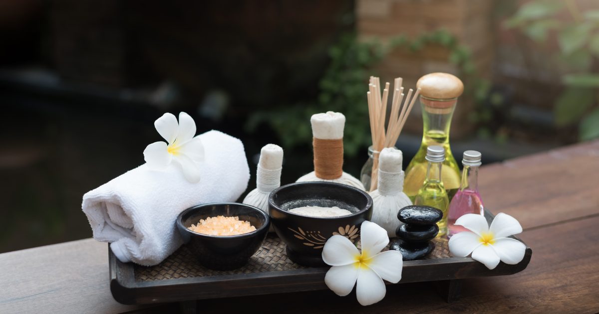 relaxing aids used in massage